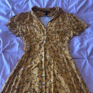 5/$10 Yellow Flower Dress